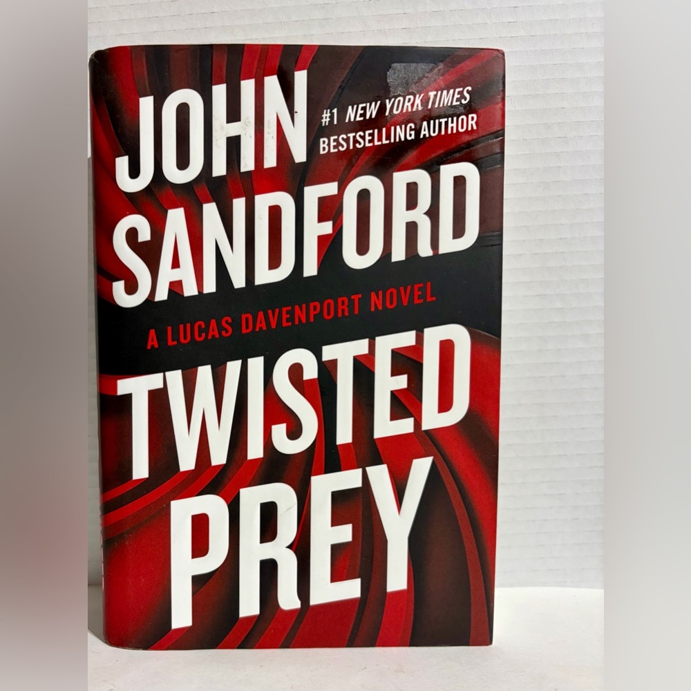 Twisted Prey Novel Hardcover Book John Sandford Fiction 2018 Dust Jacket